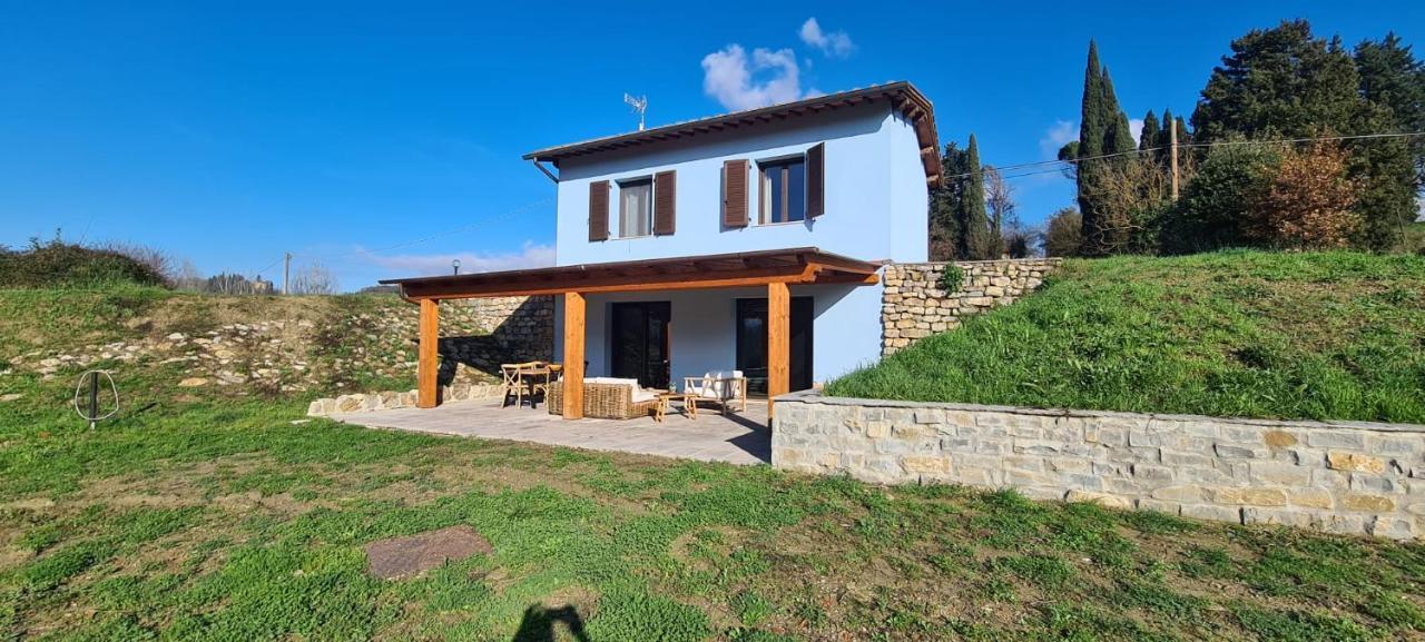 Villa Azzurra Immersa Nel Verde Tra Firenze, Arezzo E Siena Terranuova Bracciolini Luaran gambar